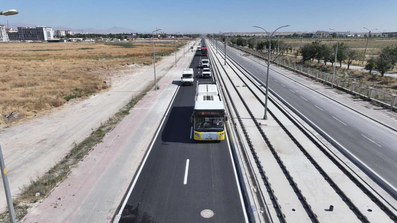 15 milyon liralık çalışma bitti, Konya'da sürücüler rahat nefes aldı 10